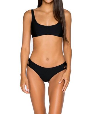 Tularosa B Swim Out Skye Sport Top In Black