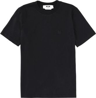 Msgm Monogram Logo T-shirt