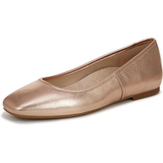 Vionic Orinda 2 J3141L4651 Ballet Flat Gold Comfort Shoes Hawk2710