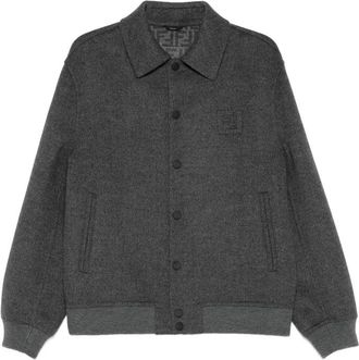 Fendi Wool Bomber Jacket
