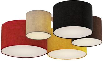 Lindby Lindby - Ceiling Lightdimmable Laurenz made of Textile for Living Room & Dining Room