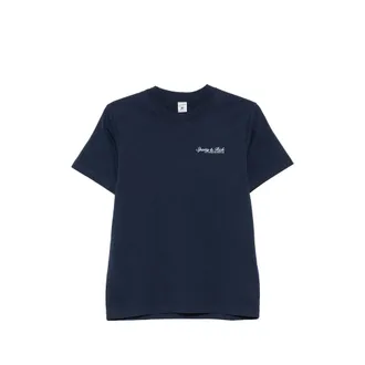 Sporty & Rich Syracuse Logo-print Cotton T-shirt