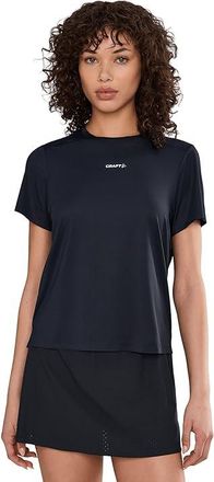 Craft Hypervent T-Shirts Womens T Shirt Black : MD, Elastane/Polyester