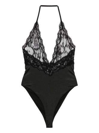 Givenchy chandelier lace bodysuit - Black