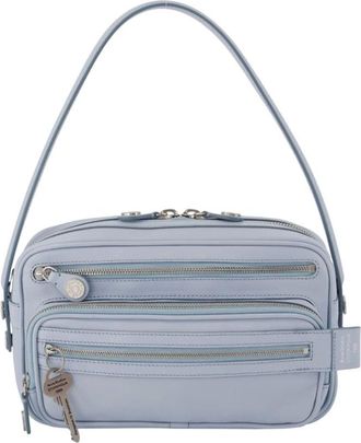 Acne Studios Tassen, Dames, Blauw, ONE Size, Denim, Camero Party Schoudertas