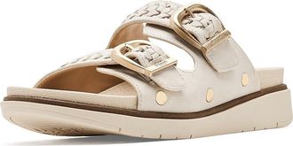 Dr. Scholls Palmdale Womens Sandals Offwhite : 7.5 M, Leather