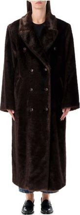 Stand Studio Stand Studio, Jassen, Dames, Bruin, M, Polyester, Harper Coat