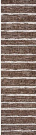 Jonathan Y Designs Colonia Berber Stripe Indoor/Outdoor Area Rug in Brown/beige at Nordstrom, Size 4Ft 0In X 6Ft 0In