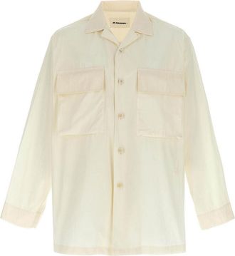 Jil Sander Logo Embroidery Shirt