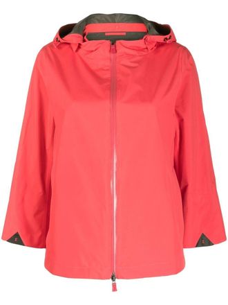 Herno Laminar cape hooded jacket - Pink