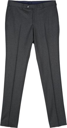 Luigi Bianchi Mantova tapered trousers - men - Viscose/Acetate/Virgin Wool/Polyester/Cotton - 52 - Grey