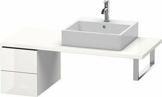 Duravit Armario Consola Bajo L-cube 400x320x547mm Nogal Oscuro