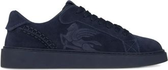 Etro Sneakers basse in pelle scamosciata - Blu