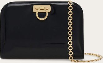 Ferragamo Women Diana clutch Black