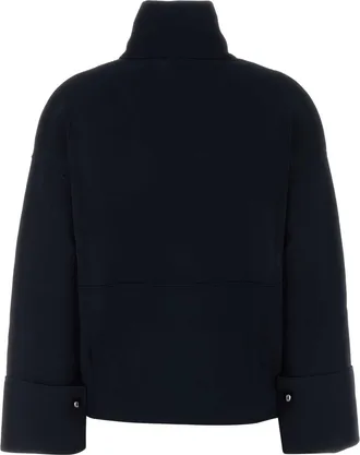 Max Mara Blu Marino Exterior: Viscose Nylon Felpe Sweater