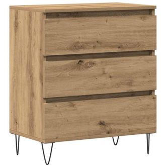vidaXL Credenza rovere artigianale 60 x 35 x 70 cm Legno multistrato - Vidaxl
