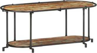 vidaXL Vidaxl - Mueble de tv madera maciza reciclada 100x42x40 cm