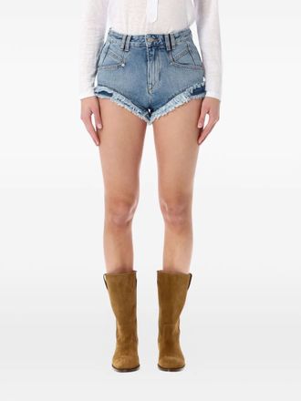 Isabel Marant Eneidala denim shorts - Blue