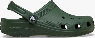 Crocs Womens Crocs CLASSIC Unisex Adults Clogs Sandals Field Green - Size: MEN s uk 9 / women s uk 10