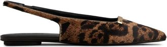 Tod's Bruine Enkelband Pumps - Dames - Ballerinas - Bruin - 36 EU - Schoenen