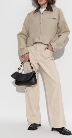 J.W.Anderson Cotton Jacket, Womens, Beige