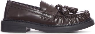 Miu Miu LEATHER LOAFERS - Miu Miu - Woman
