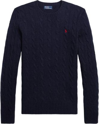 Polo Ralph Lauren Round-neck Truien - Dames - Ronde hals truien - Blauw - L - Truien & Vesten