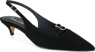 Splendid Vivi Pointed Toe Slingback Pump in Black at Nordstrom, Size 7.5