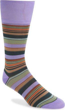 Paul Smith Leonardo Silk Blend Dress Socks in Mauve at Nordstrom