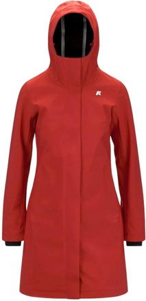 K-Way Donna, Cappotti, Rosso, S, new