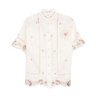 Zimmermann Shirts Ecru - female - Zimmermann - Shirts - Multicolor - XS - Blouses & Shirts