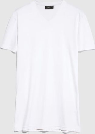 Gucci Soft Rayon Jersey T-shirt, Size XXXL, White, Ready-to-wear