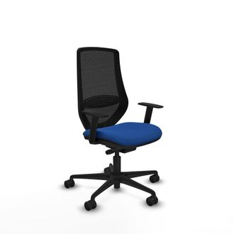 Piqueras y Crespo Piqueras Y Crespo D036n0w Silla De Oficina Azul C&oacute;moda