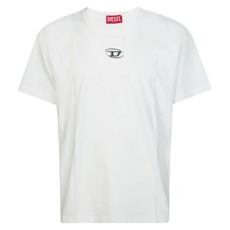 Diesel Tops, Heren, Wit, S, T-Shirt Norm