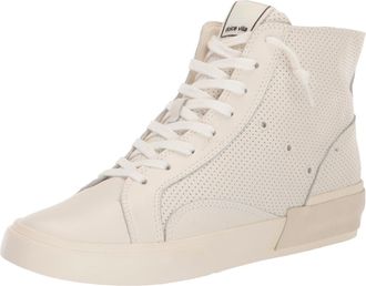 Dolce Vita Zohara White Perforated Leather ZOHARA-WHT Womens