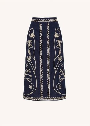 Cleobella Womens Sorina Midi Skirt In Black