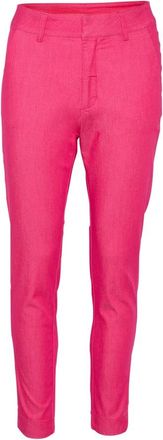 Kaffe Virtual Pink Chino Broek - Dames - Slim Fit Broeken - Roze - M - Broeken