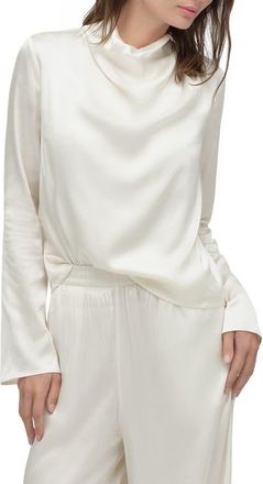 Favorite Daughter The Alice Long Sleeve Top in Ivory at Nordstrom, Size X-Large