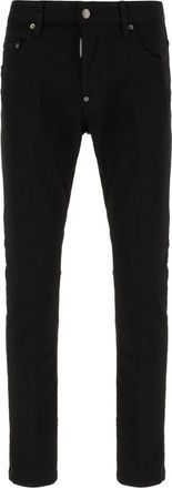 Dsquared2 Klassieke Denim Jeans voor dagelijks gebruik - Heren - Slim Fit Jeans - Zwart - XL - Denim - Jeans