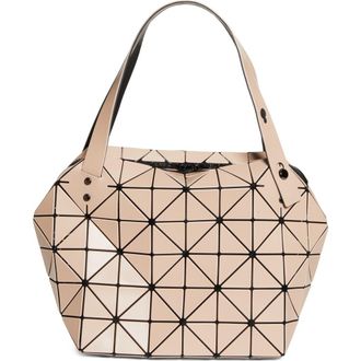 Bao Bao Issey Miyake Boston Top Handle Bag in Beige at Nordstrom