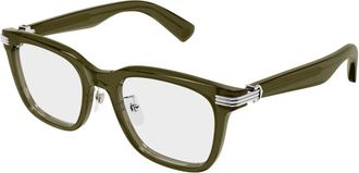 Cartier Glasses, male, Green, Size: 54 MM Eyeglasses