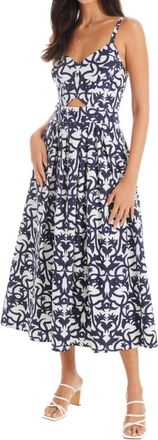 Allison New York Natalie Dress In Damask