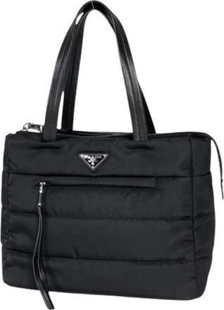 Prada Pre-owned Nylon prada-bags - Dames - Vintage Shopper - Zwart - ONE Size - Nylon - Vintage