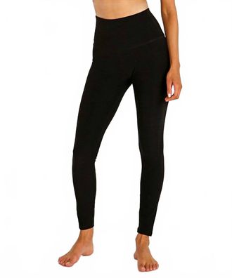 Beyond Yoga Take Me Higher Long Leggings In Jet Black