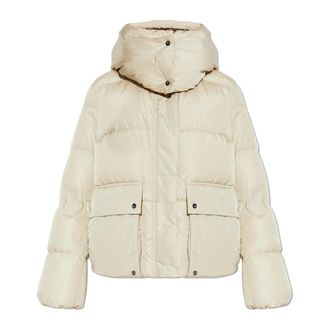 Add Down Jackets, female, Beige, Size: 2XS Down Jacket with Hood