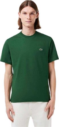 Lacoste Heren Geborduurd T-shirt met logo (Groen)