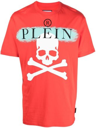 Philipp Plein T-shirt con maniche corte - Rosso