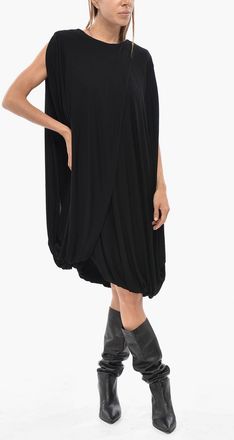 Loewe Flared Dress with Oversized Pockets Loewe