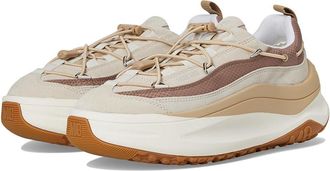 Moon Boot Moon247 Xlace Womens Walking Shoes White/Taupe : EU 40 (US Womens 7.5) B - Medium, Synthetic