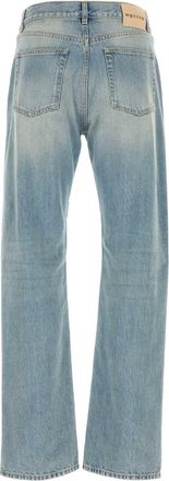 Alexander McQueen Mens Denim Jeans Bluewashed Tcottonfppolyesterfpcotton